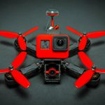 FPV - red and black drone